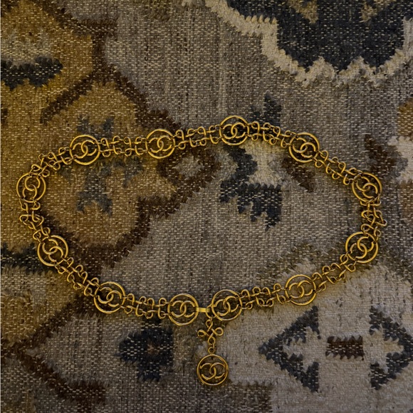 RARE Chanel Gold CC Link Belt Vintage - Picture 11 of 13